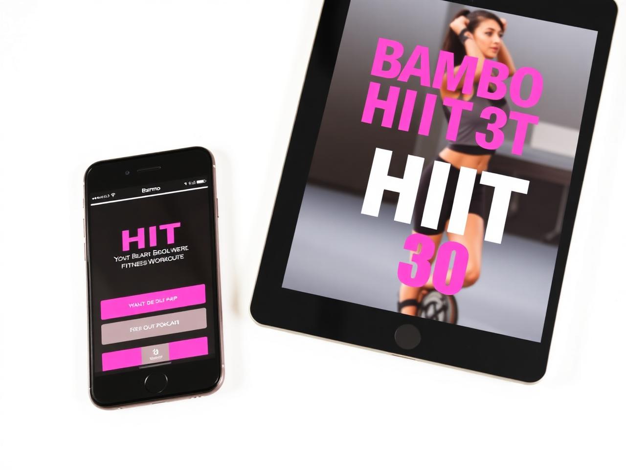 Acesso ao Bambo HIIT 30 no celular e tablet